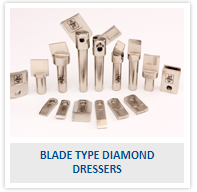 BLADE TYPE DIAMOND DRESSERS