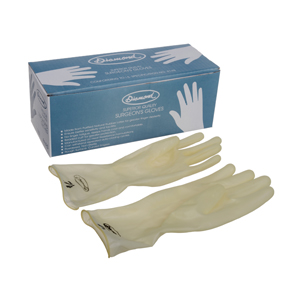 DIAMOND SURGICAL HAND GLOVES Home Products Surgical Rubber Hand Gloves Diamond Surgical